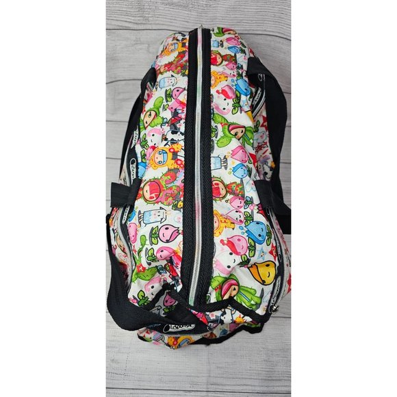 RARE XL Tokidoki LeSportsac Weekender Duffle Bag Purse 1st Edition 22" - Picture 6 of 13